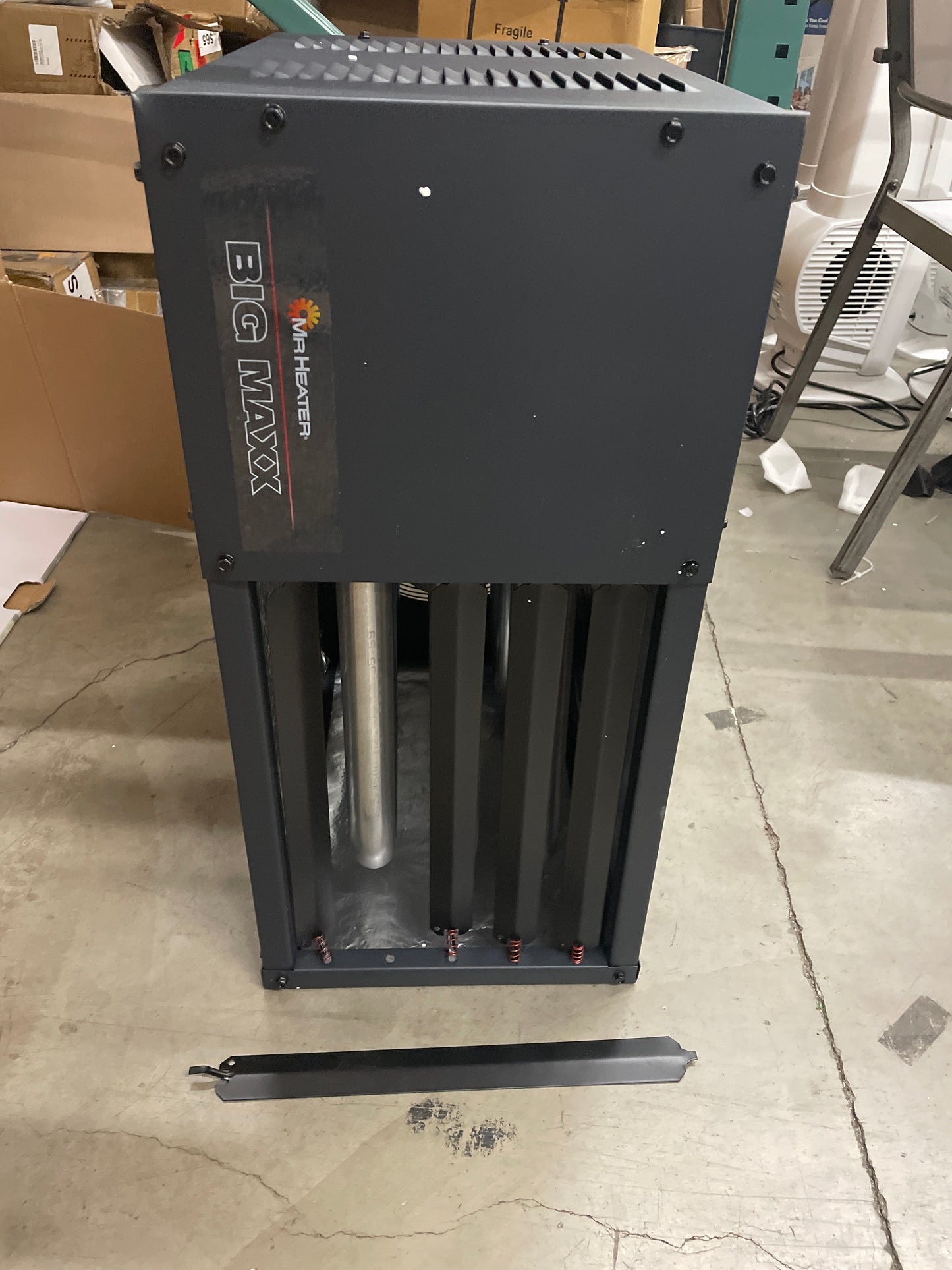 NEW W/DMG - Mr. Heater F260550 Big Maxx MHU50NG Natural Gas Unit Heater, Black