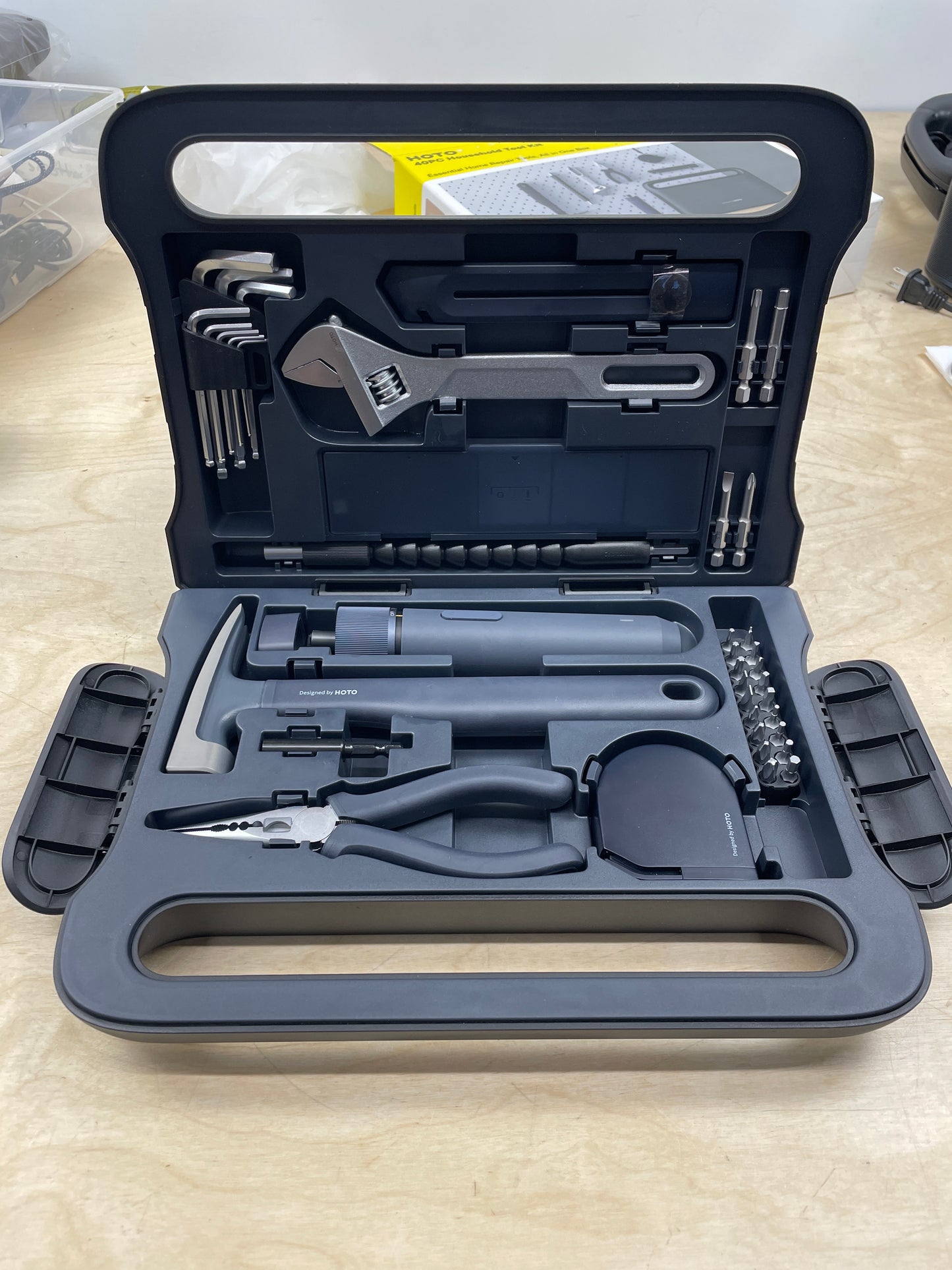 HOTO 40-piece Household Tool Kit