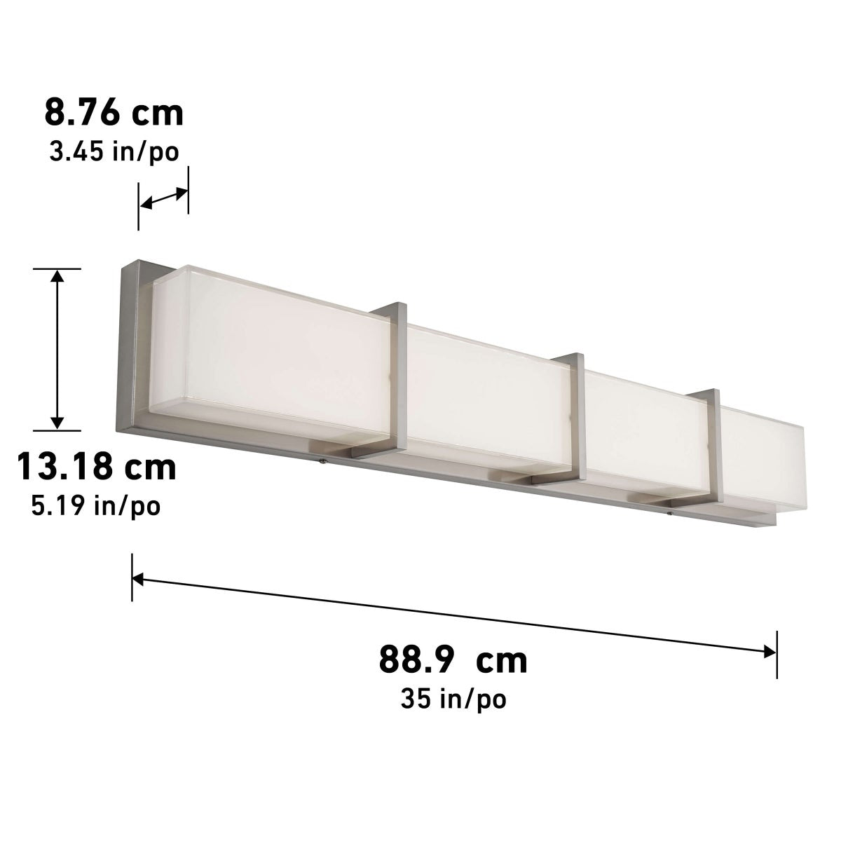 Subway 35" LED Vanity Light by Artika