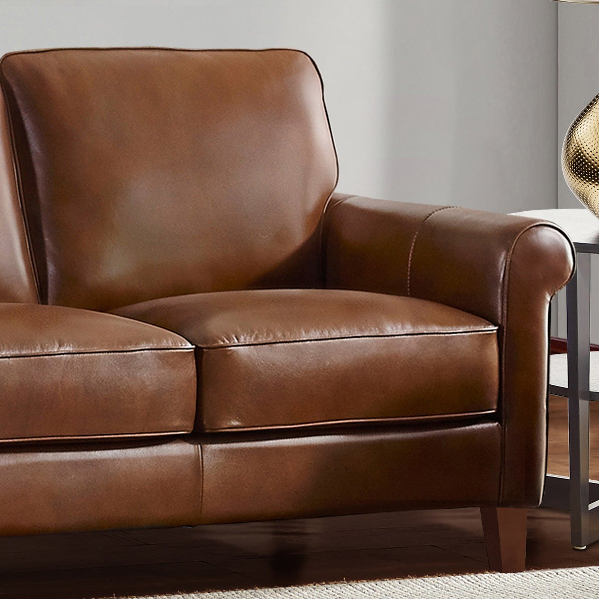 Larsen Top Grain Leather Sofa