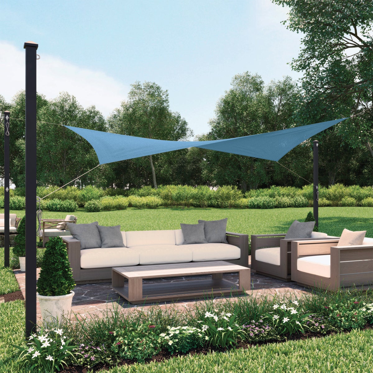 Coolaroo 13' x 7' Rectangle Shade Sail