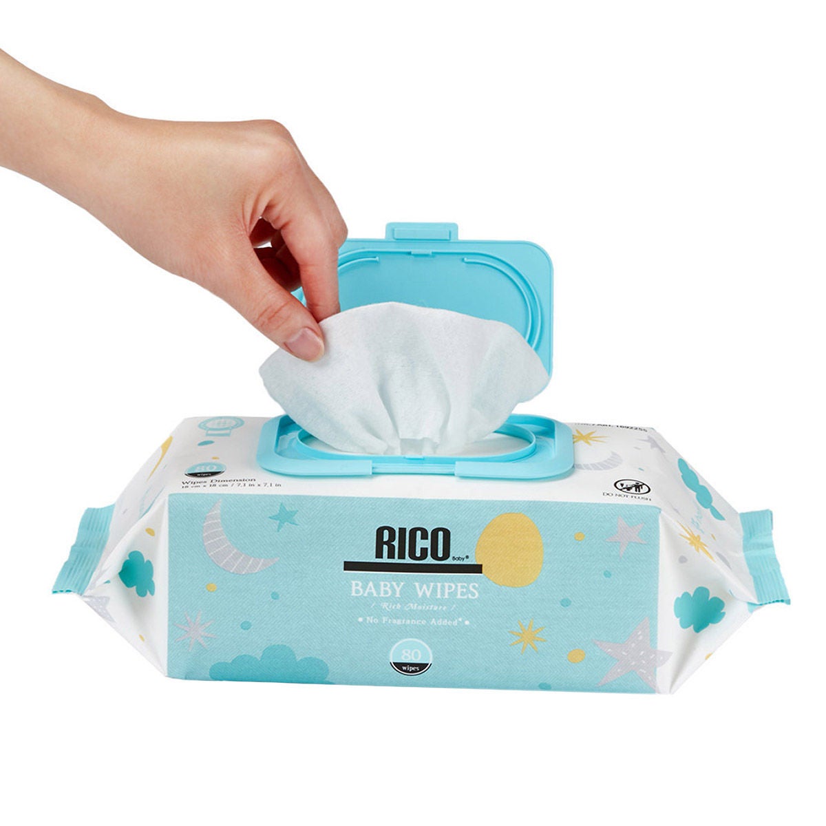 RICO Baby Wipes, 720-count