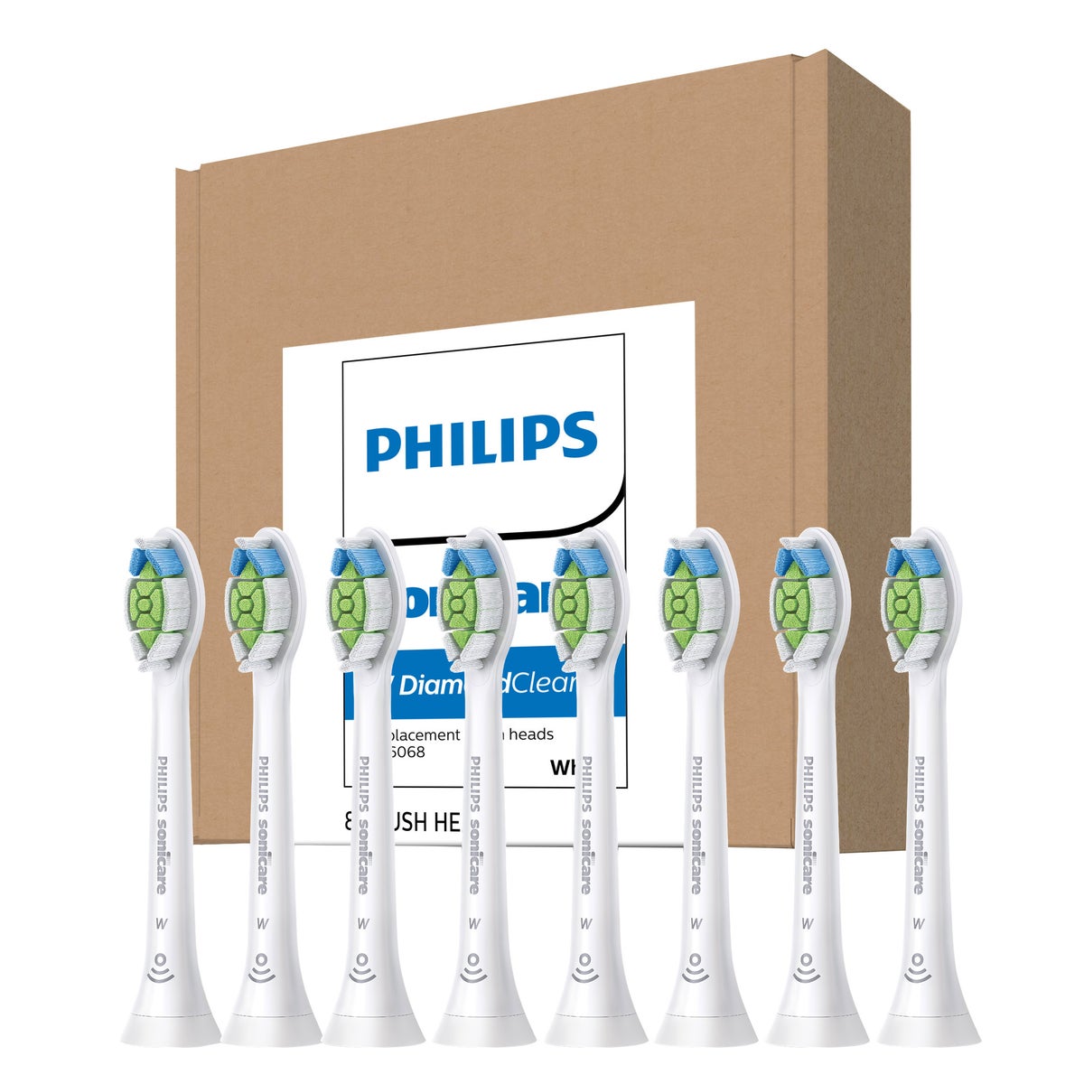 Philips Sonicare DiamondClean Replacement Electric Toothbrush Heads, Medium Bristle