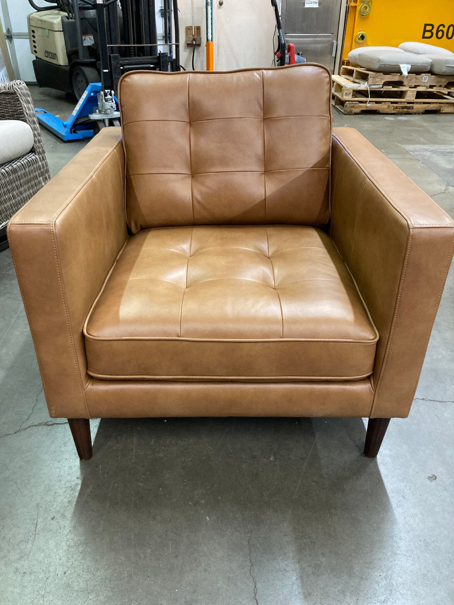 Costco - Harstine Leather Chair - Retail $499 Default Title