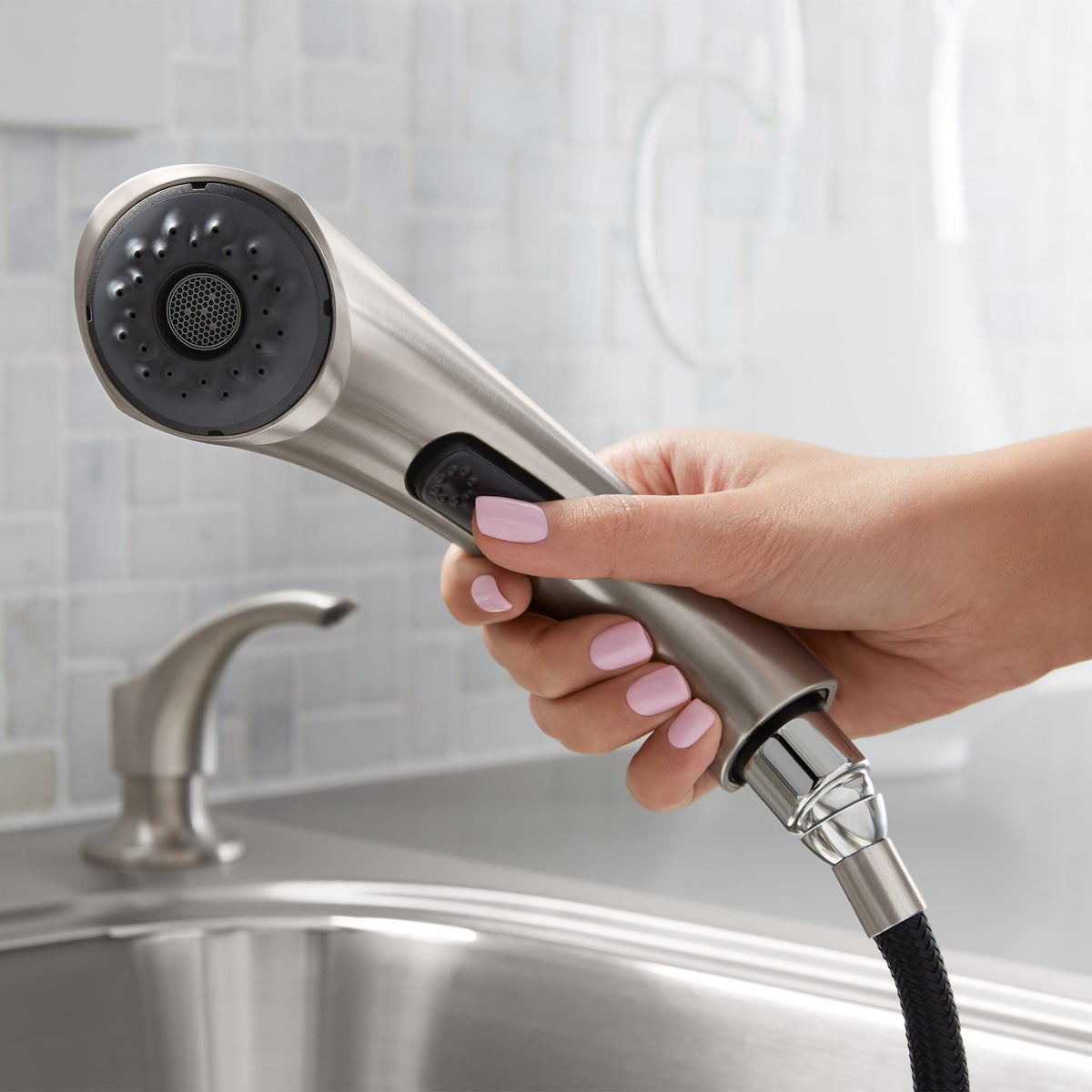 NEW - Kohler Linwood Pull-out Kitchen Faucet