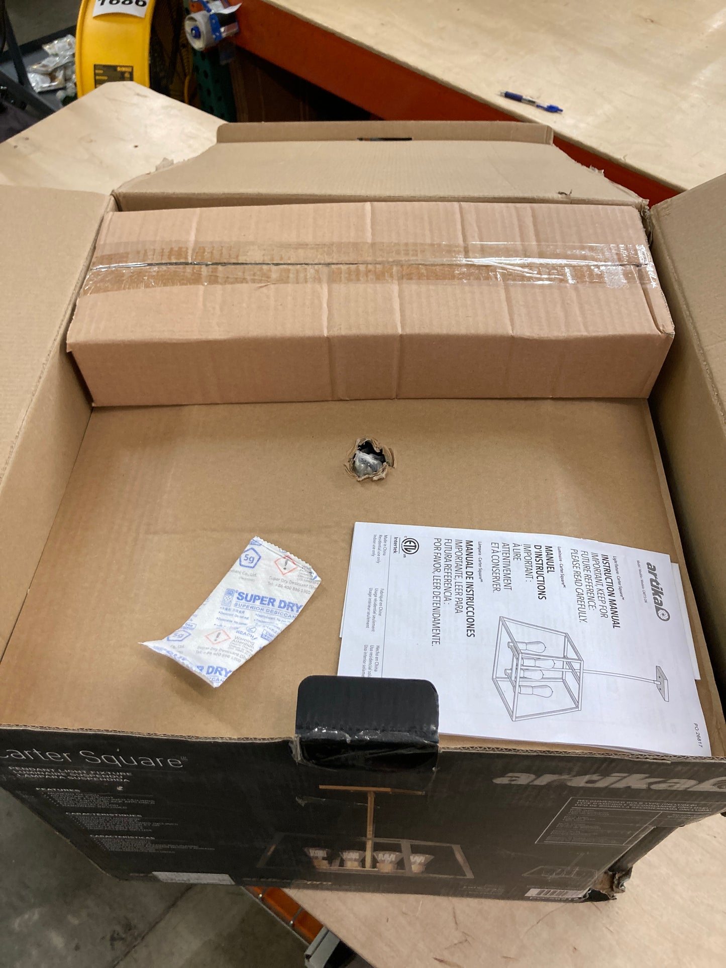 CARTER SQUARE PENDANT Default Title