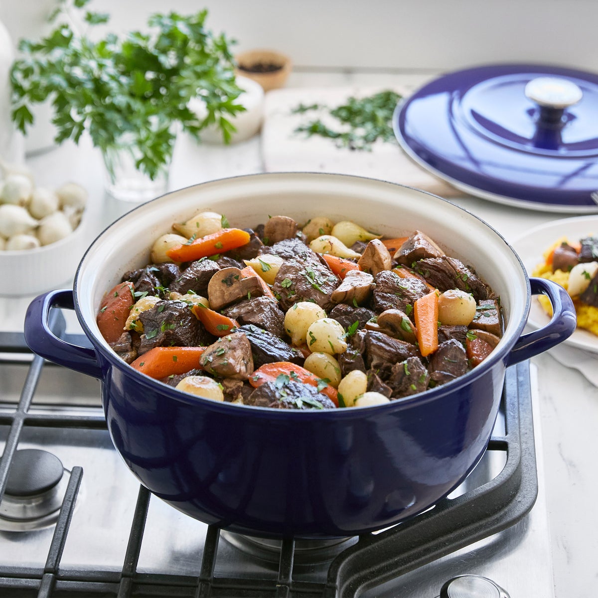 Merten & Storck 5.3qt Enameled Iron Dutch Oven