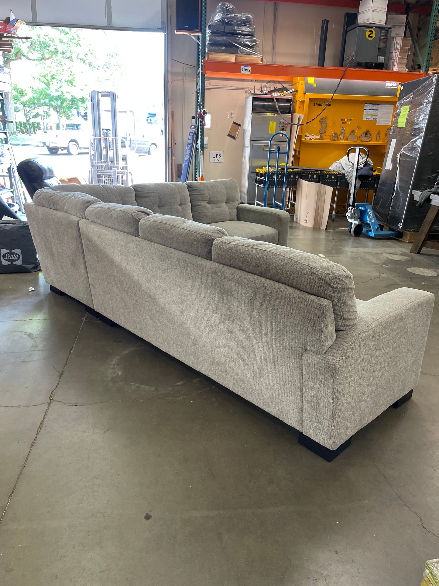 Costco - Annadale Fabric Sectional - Retail $1499