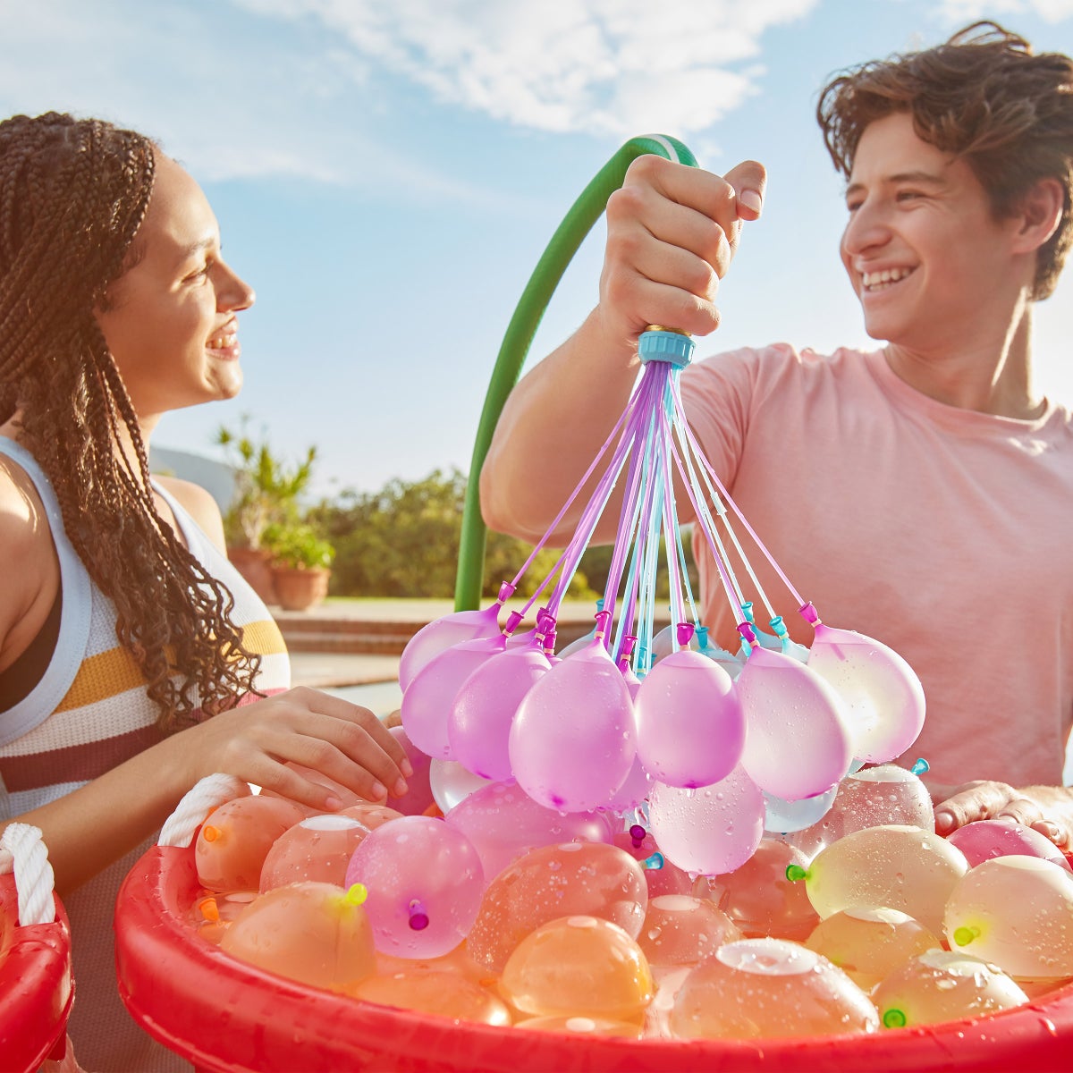Zuru Bunch O Balloons Tropical Party Water Balloons, 2-pack Bundle - Retail $57