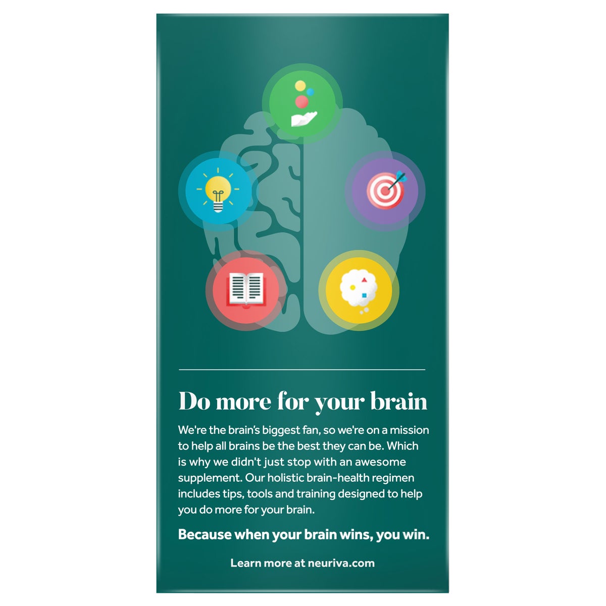 NEW - Neuriva Brain Supplement Original, 50 Capsules
