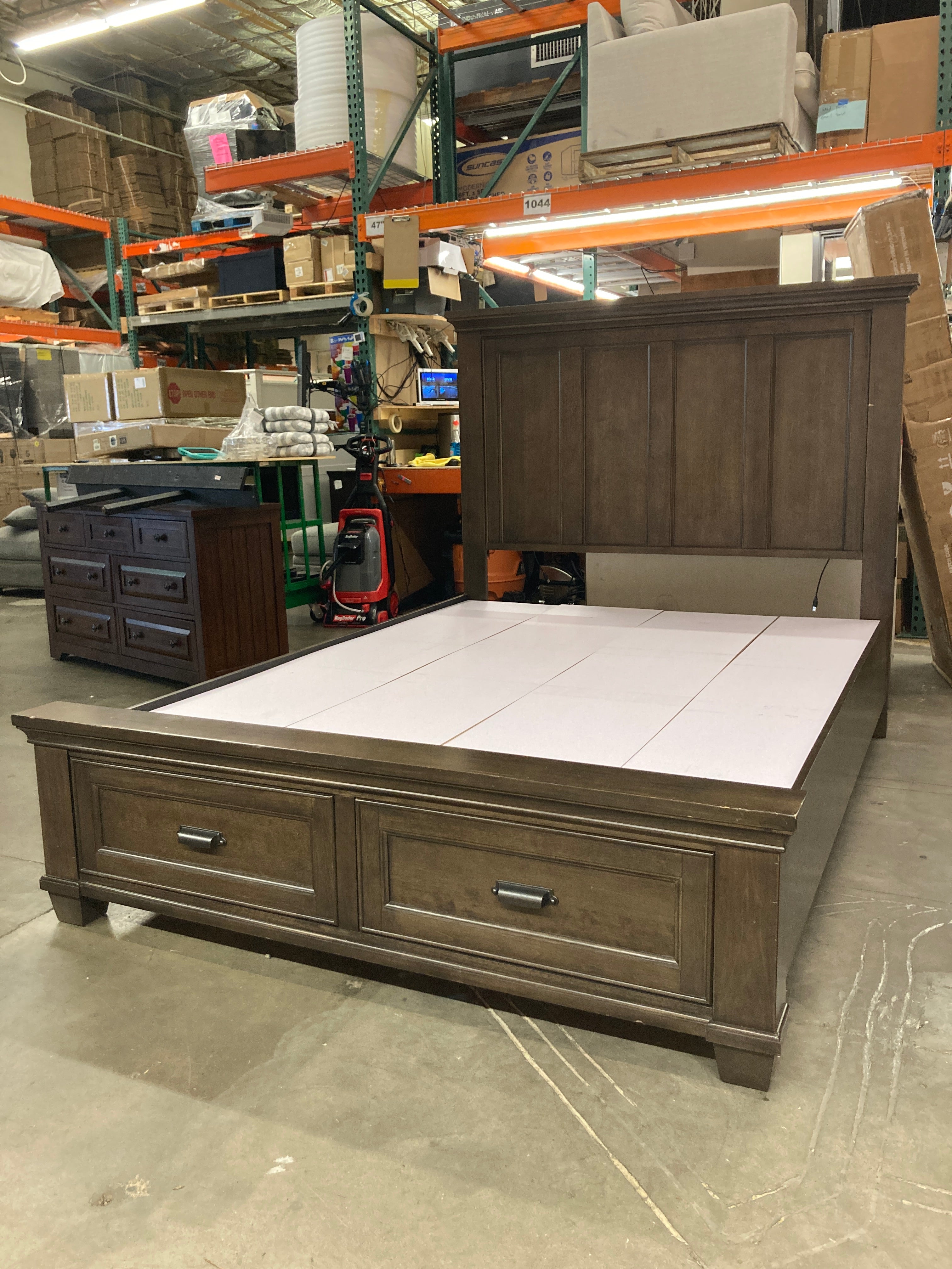 Costco - Universal Broadmoore Queen Storage Bed - Retail $599 – PDX Deals