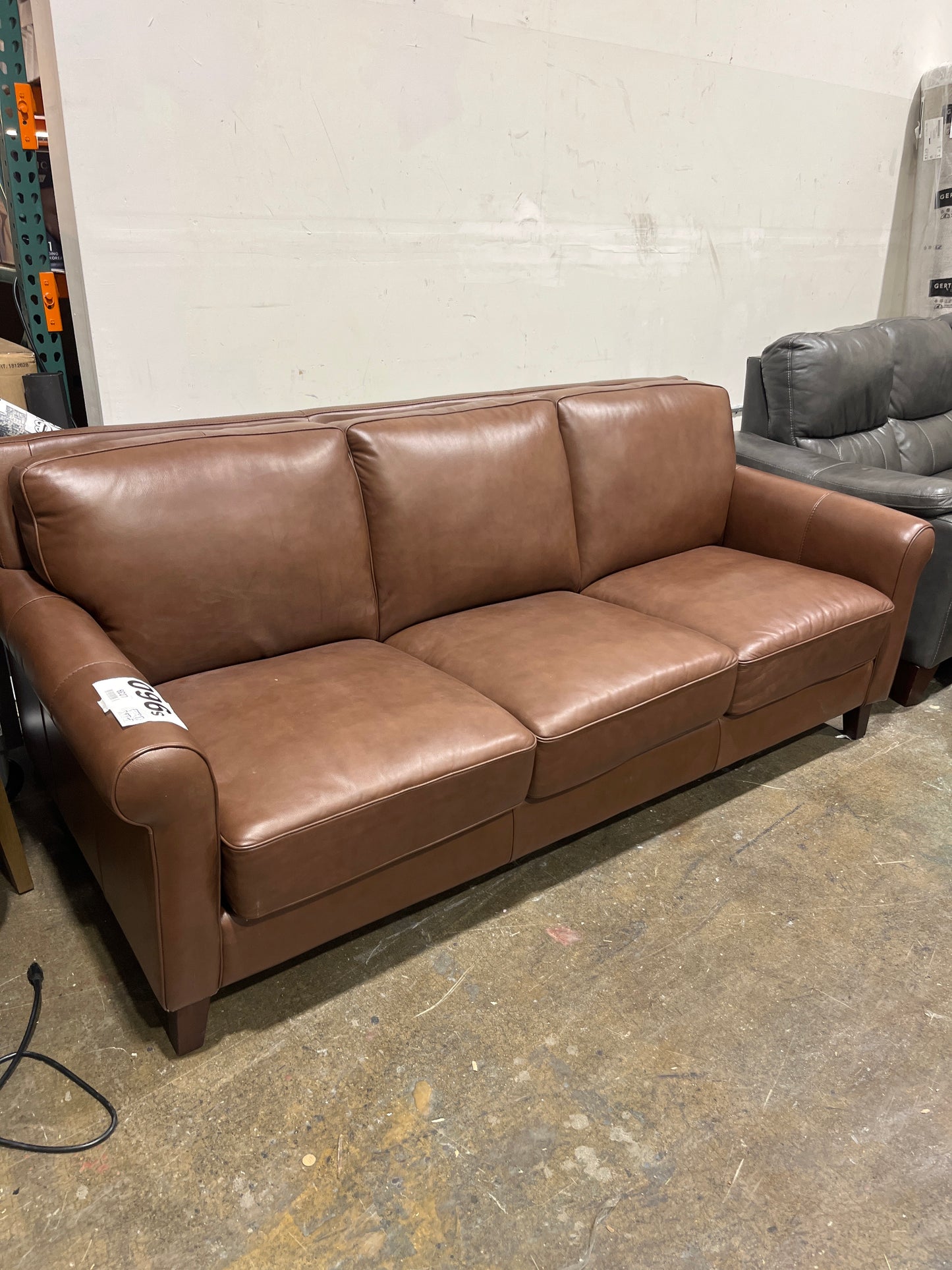 Larsen Top Grain Leather Sofa