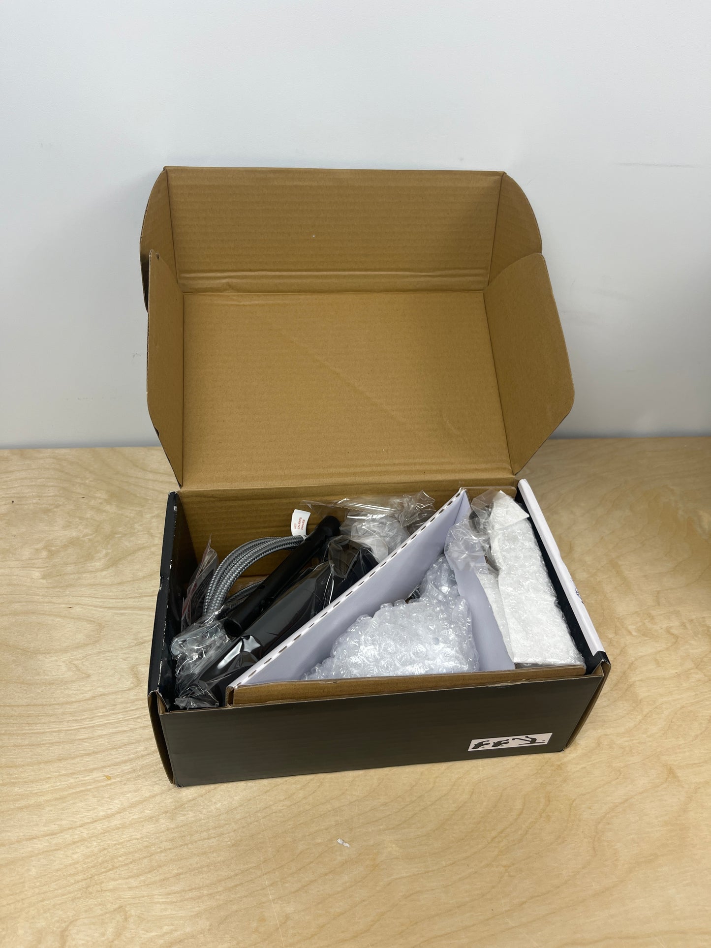 NEW - Delta Larkin Matte Black Single Handle Bathroom Faucet