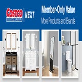 NEW - OVE Decors Renfrew Frameless Soft-close Sliding Shower Door