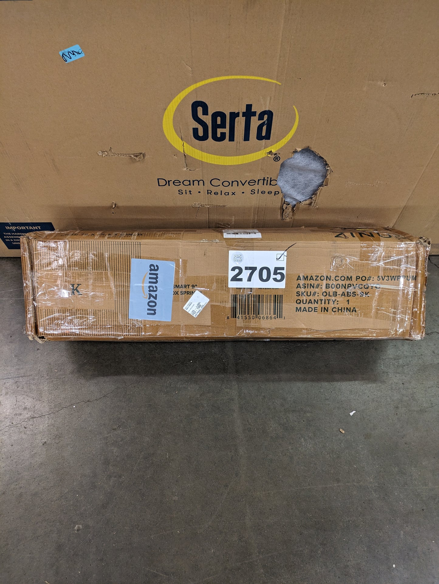 Zinus 9 Inch Metal Smart Box Spring / Mattress Foundation, King - Retail $167