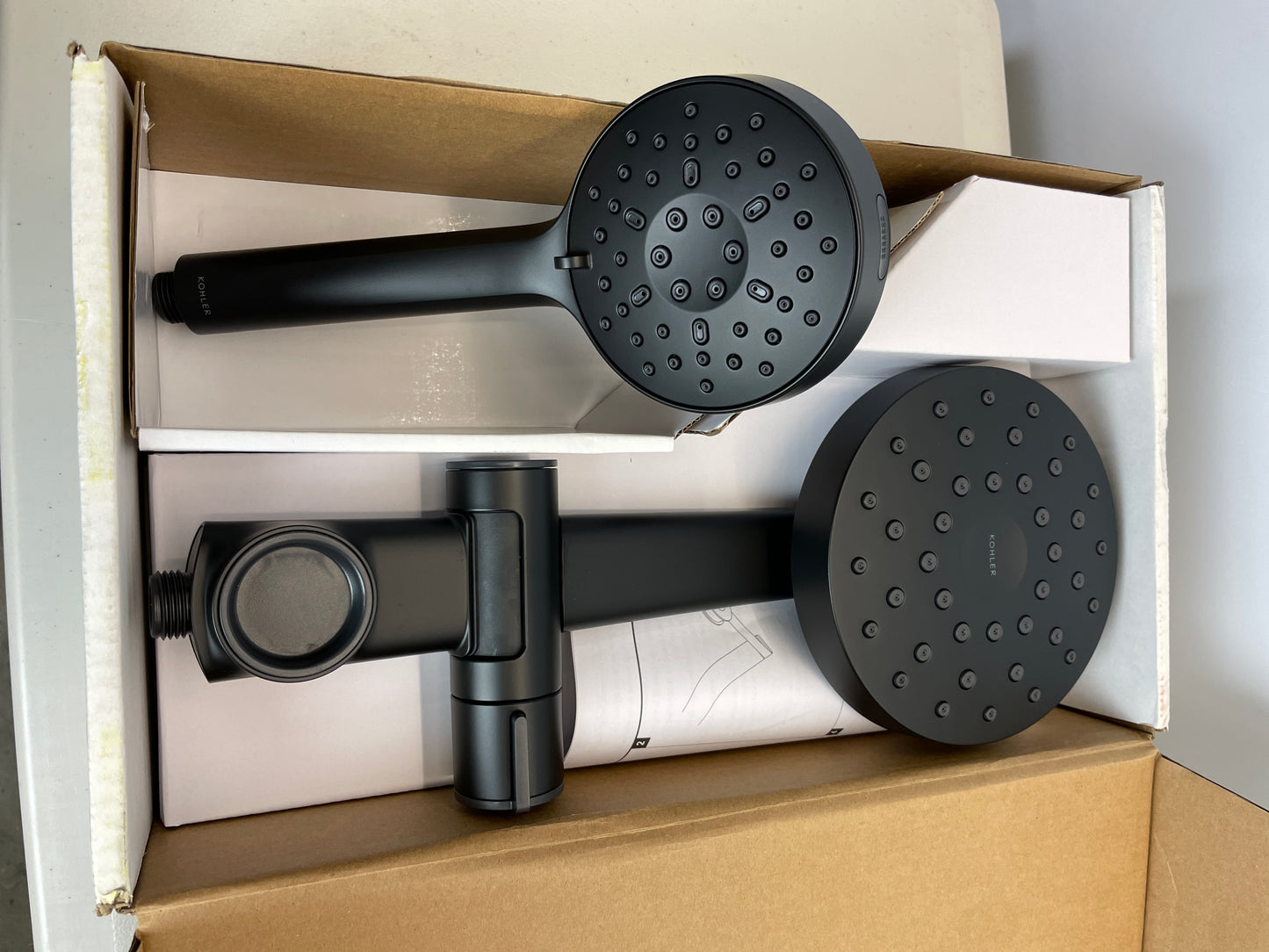 Kohler Prone 3-in-1 Multifunction Shower Head with PowerSweep - Retail $99