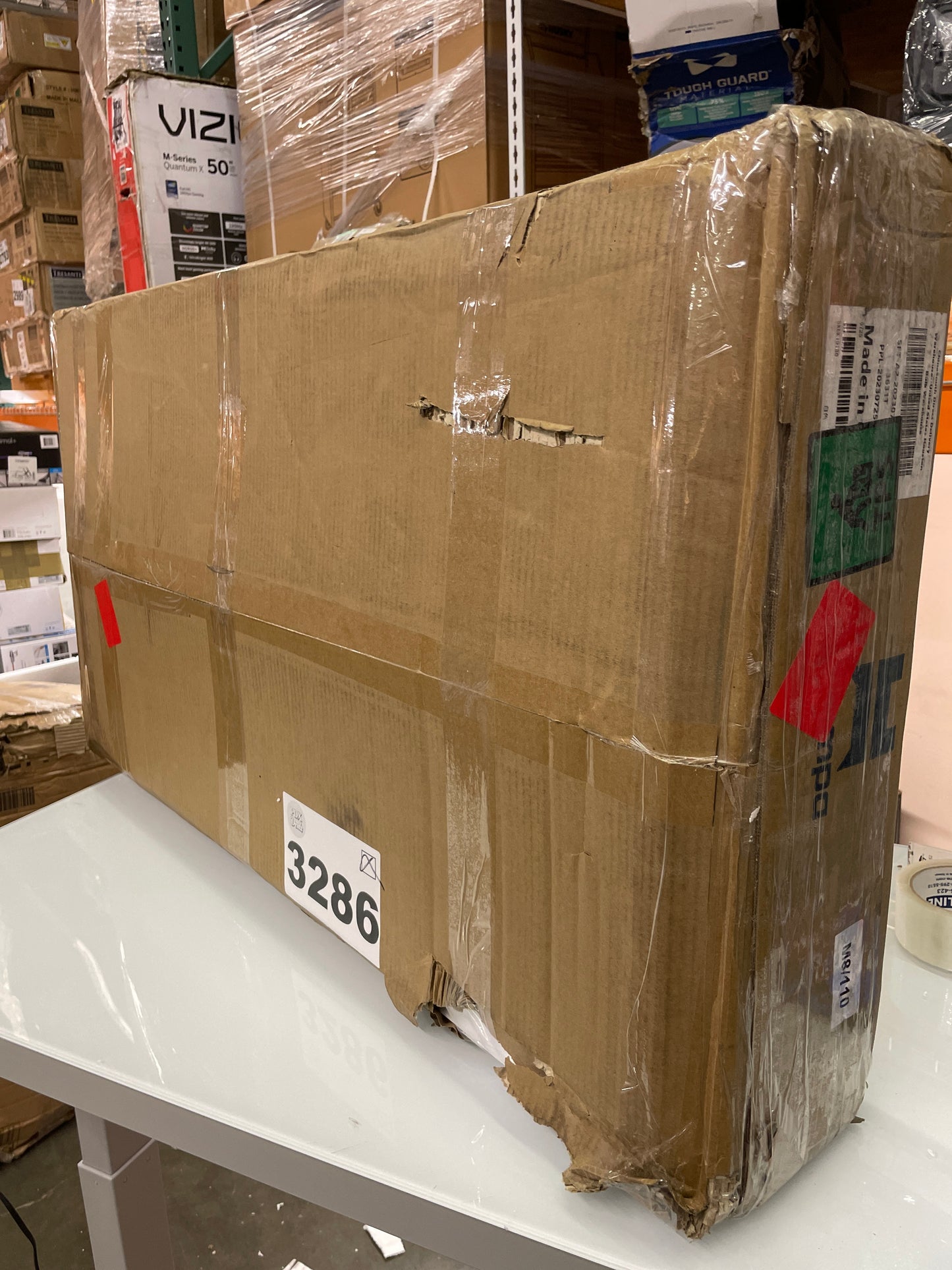 NEW - HOMMPA Lift Top Coffee Table with Hidden Storage, 2 Open Shelves - Retail $155