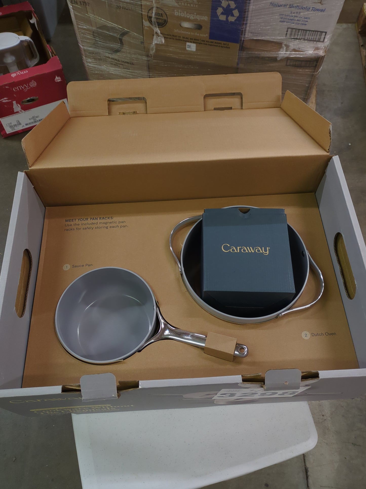 Costco - Caraway 11-piece Ceramic Non-Stick Cookware & Bakeware Set - Retail $499