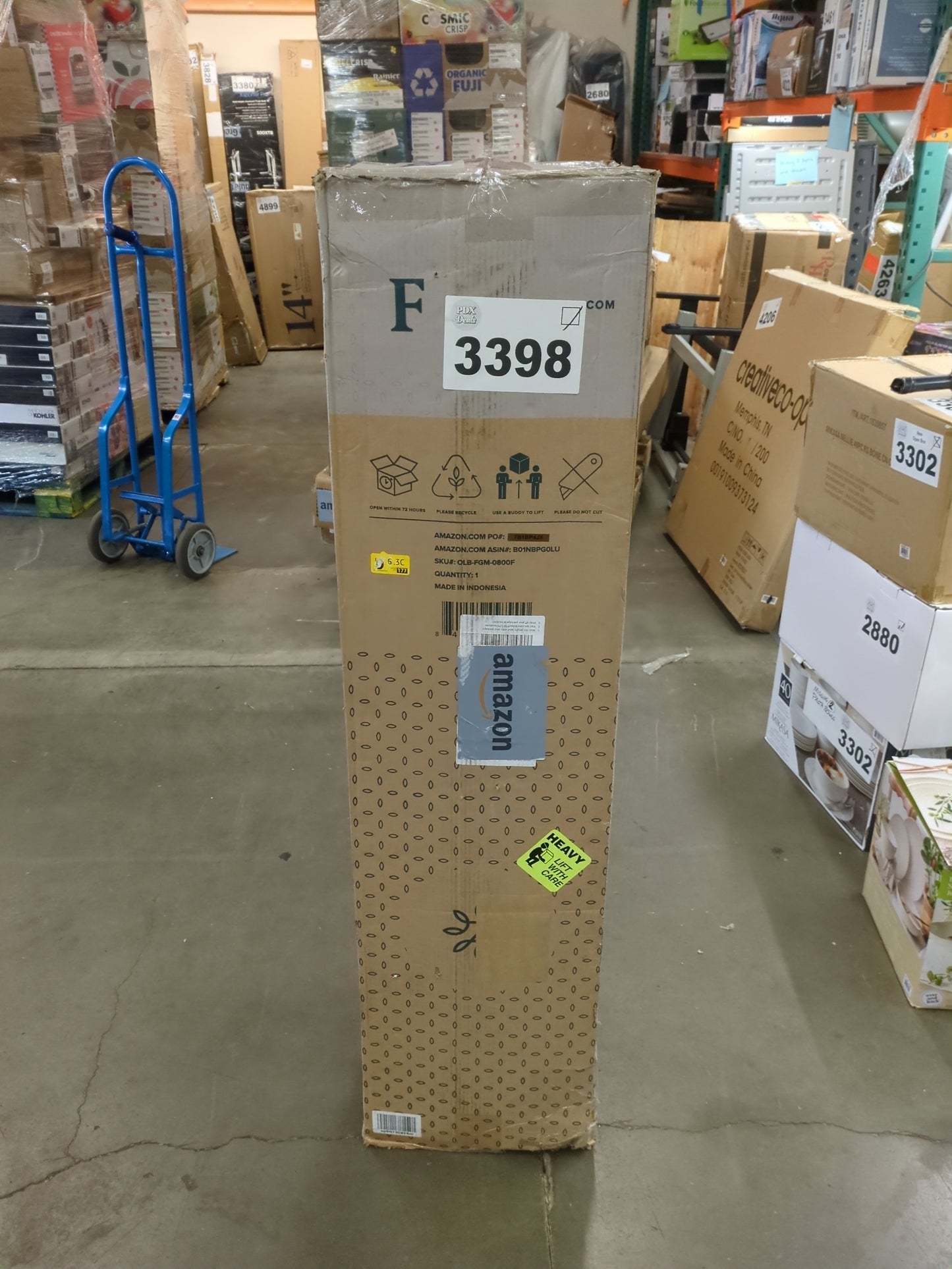 ZINUS 8 Inch Green Tea Cooling Gel Memory Foam Mattress / Cooling Gel Foam / Pressure Relieving / CertiPUR-US Certified / Bed-in-a-Box, Full, White - Retail $209