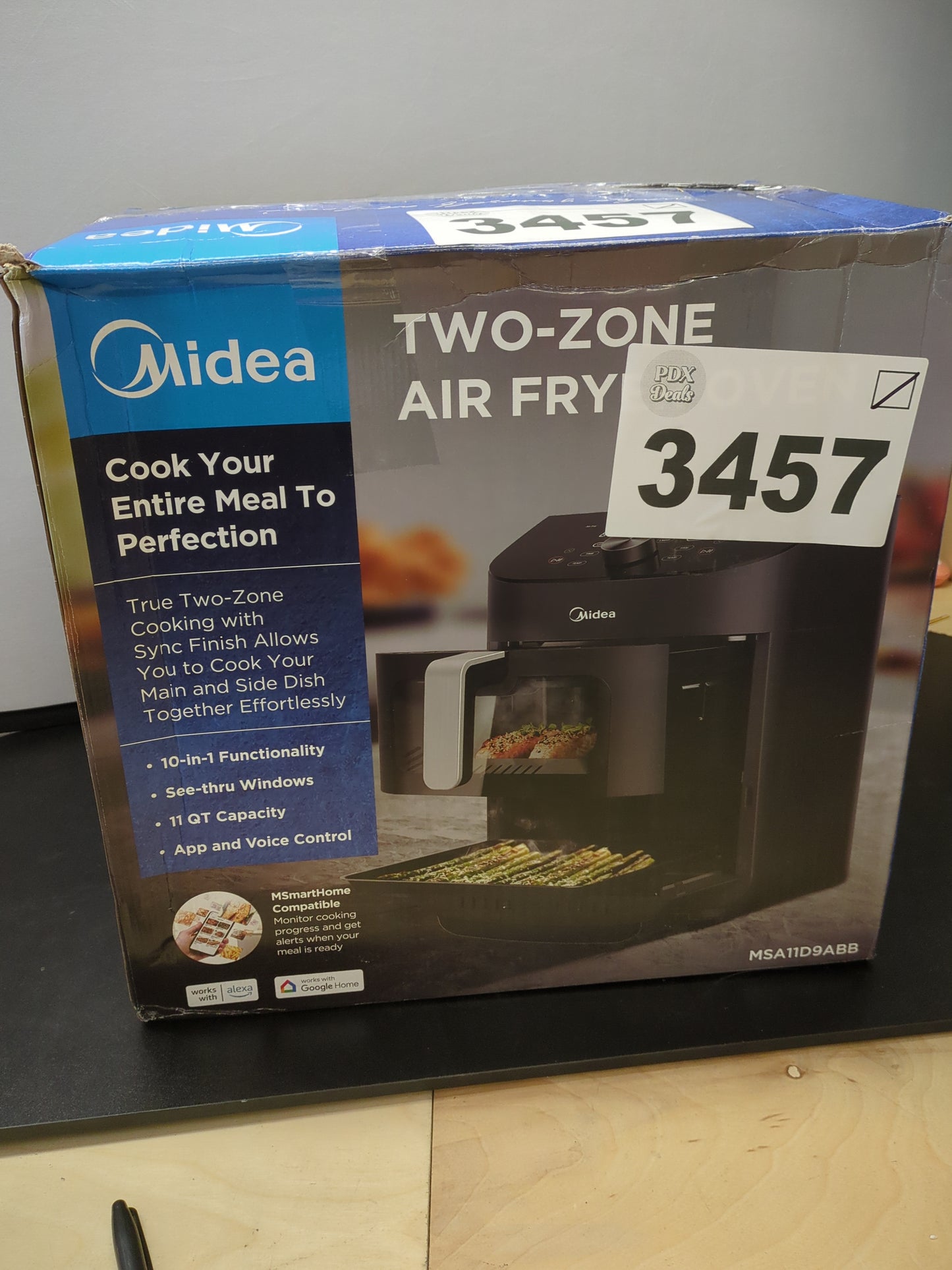 Costco - Midea 11-Quart Two Zone Air Fryer Oven - Retail $159