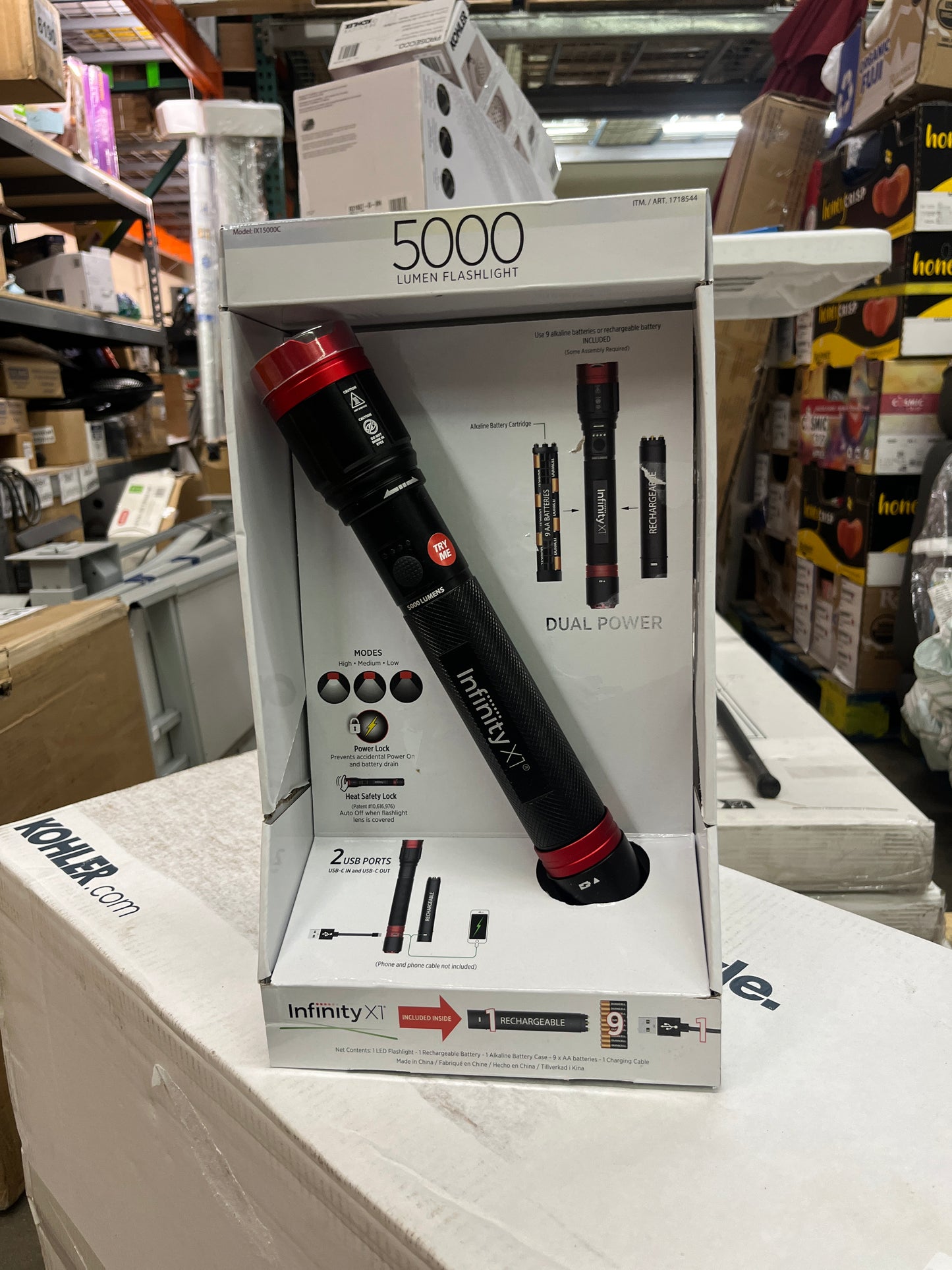 INFINITY 5000L FLASHLIGHT - Retail $29