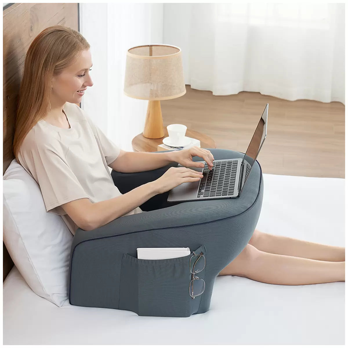 Casual Living Lap Desk With Removable Knit Cover