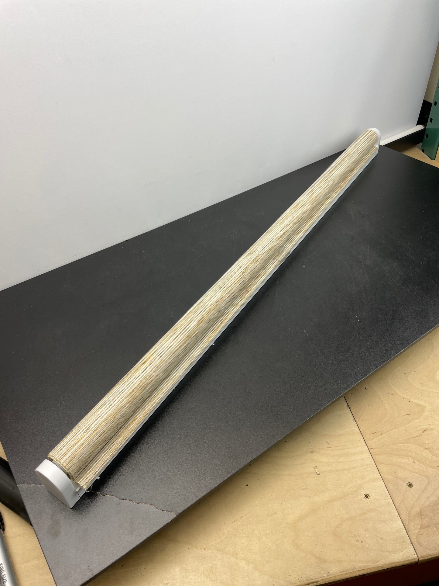 Curtainworks Kenza Window Shade, 47" W x 64" L, Natural - Retail $39