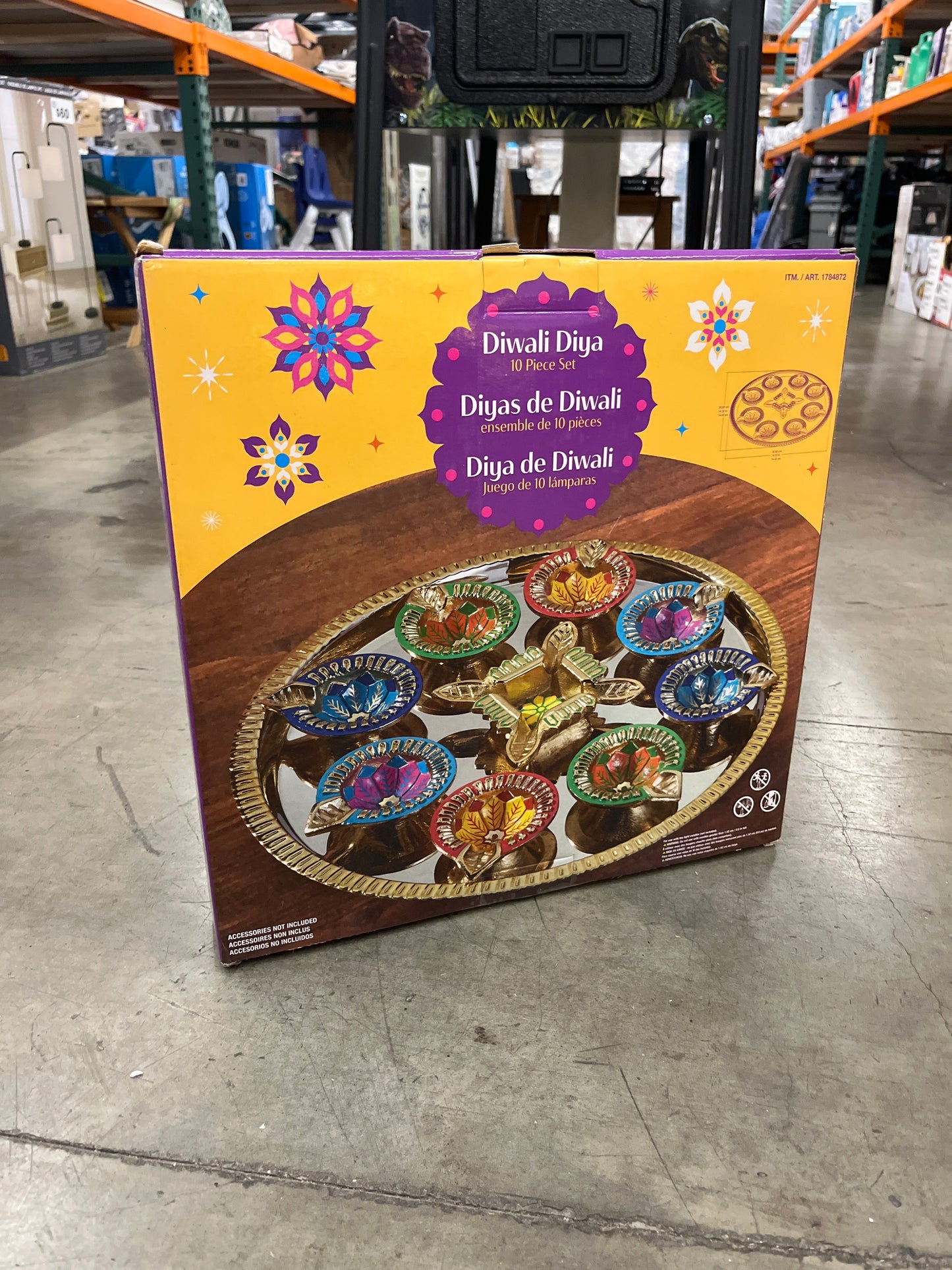 Diwali Diya 10 Piece Set