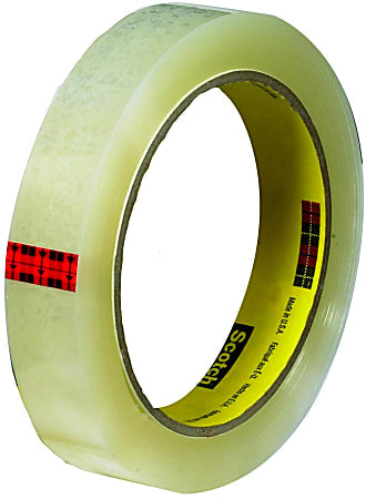 Scotch® Transparent Tape, 1 x 2592 in, 3 Tape Rolls, Clear, Back to School Supplies, College Supplies, and Teacher Supplies