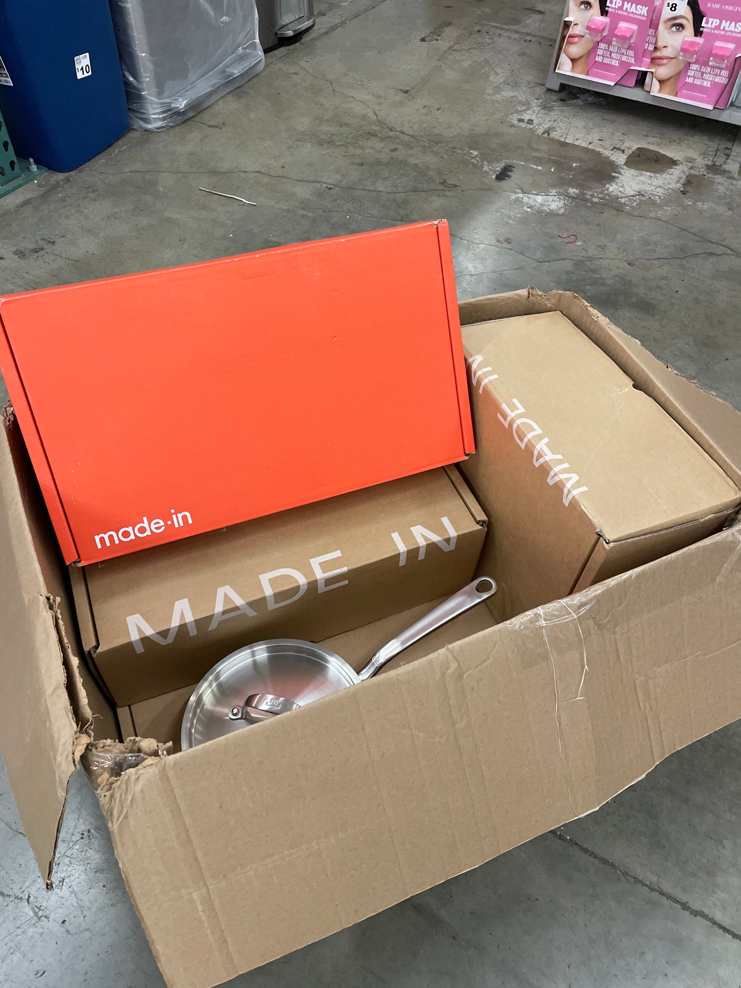 MADE IN 5-ply Stainless Steel 8-piece Cookware Set