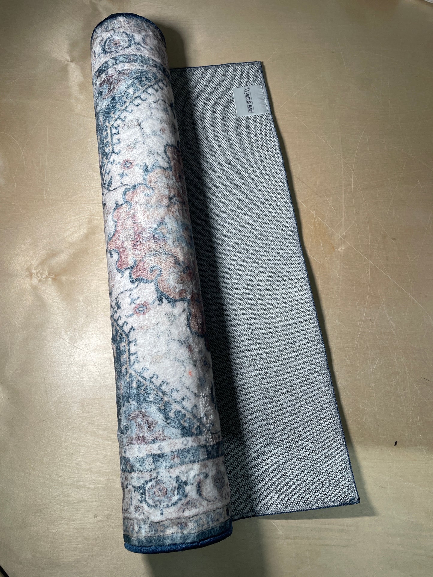 Wyatt & Ash Washable Runner, Geraldine - Retail $25