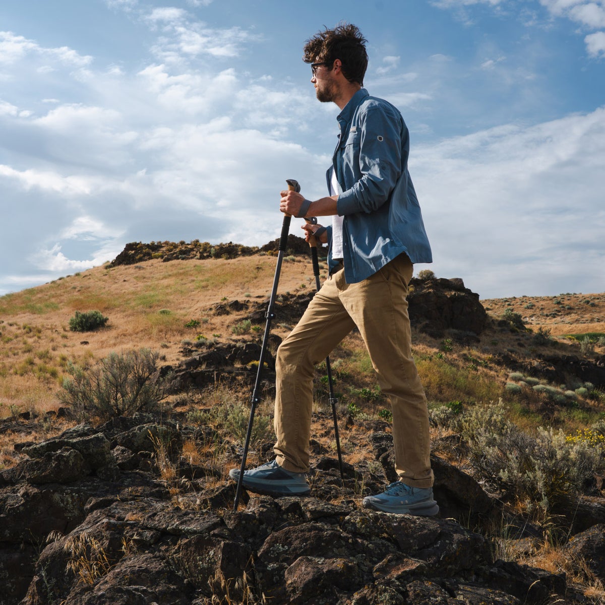 Cascade Mountain Tech 100% Carbon Fiber Trekking Pole