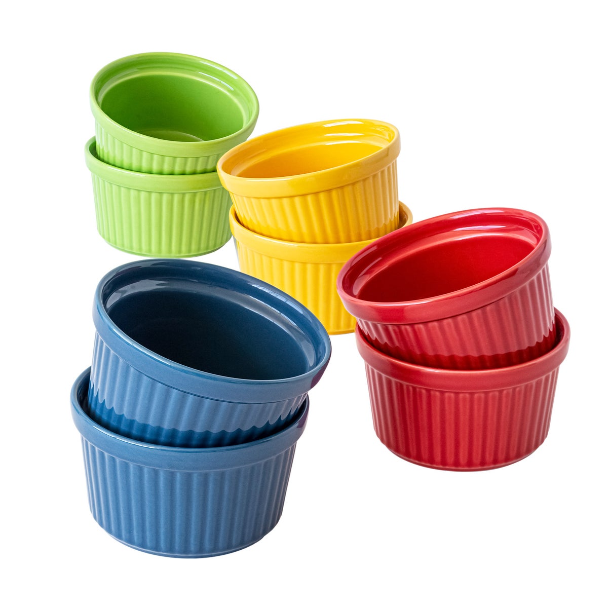 overandback "Cook & Serve" 8-piece Ramekin Set