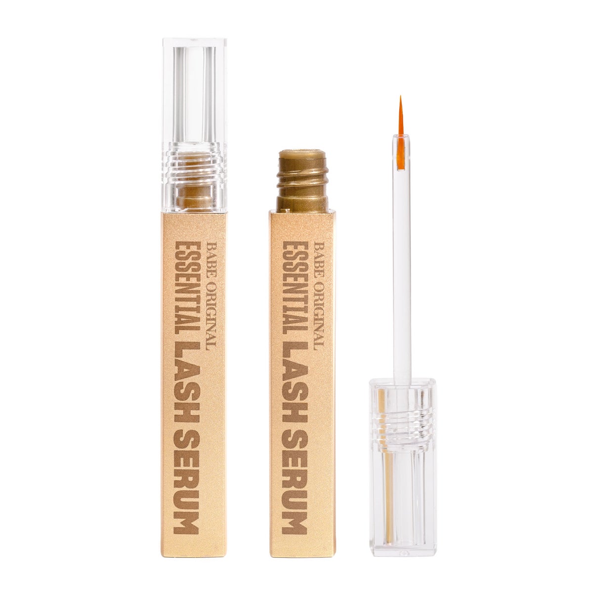 NEW - Babe Original Essential Lash Serum, 0.07 fl oz, 2-pack