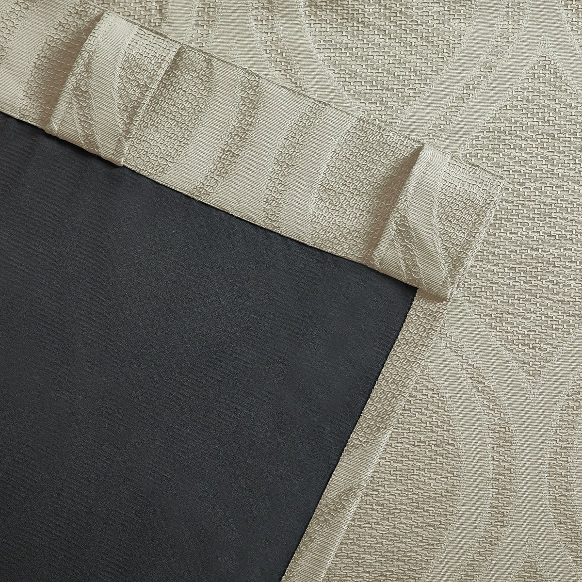 Silk Home Mitchell Blackout Curtains, Khaki