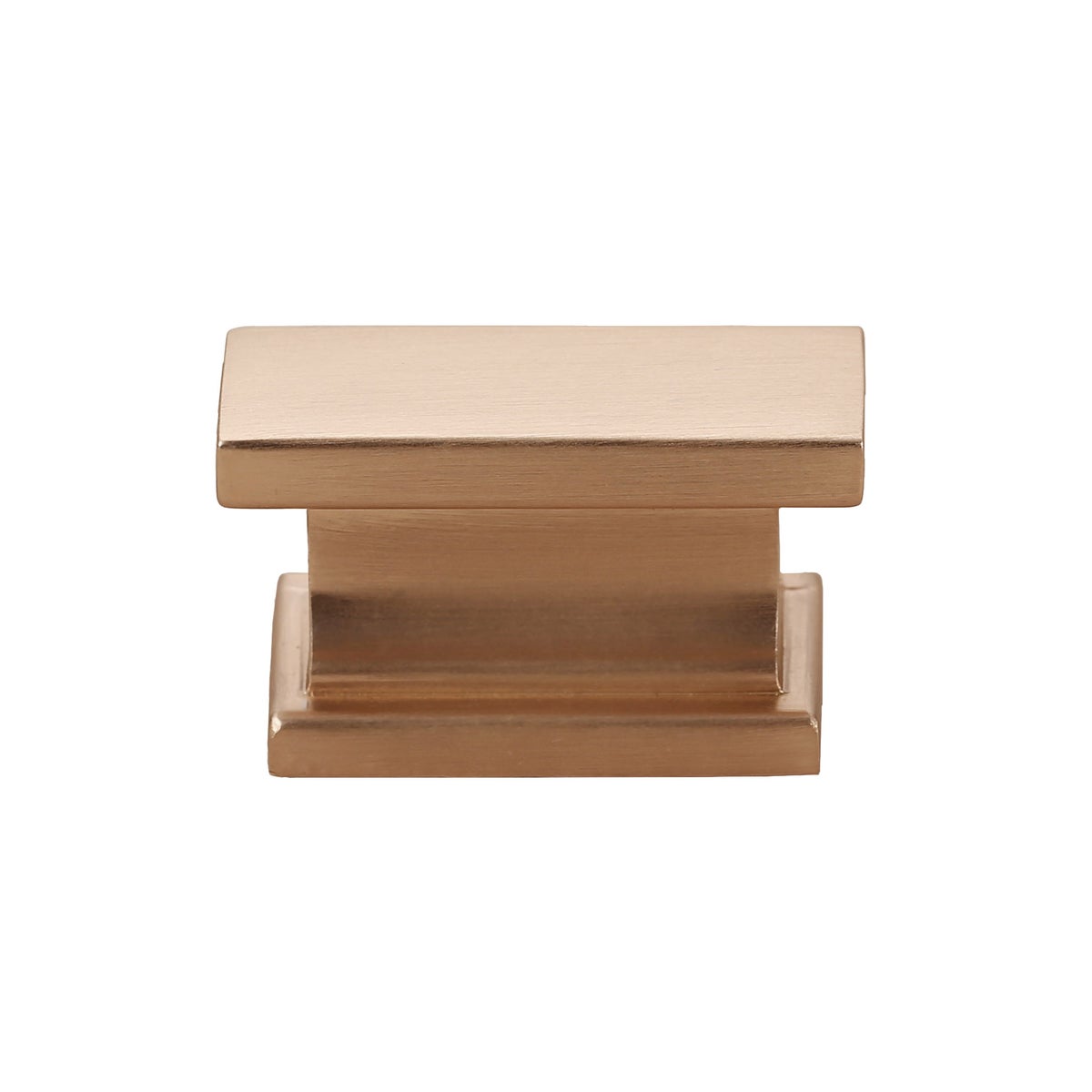 Hexa Series Modern 1.5 in. Rectangular Cabinet Knob from Sapphire Collection - Retail $1.79