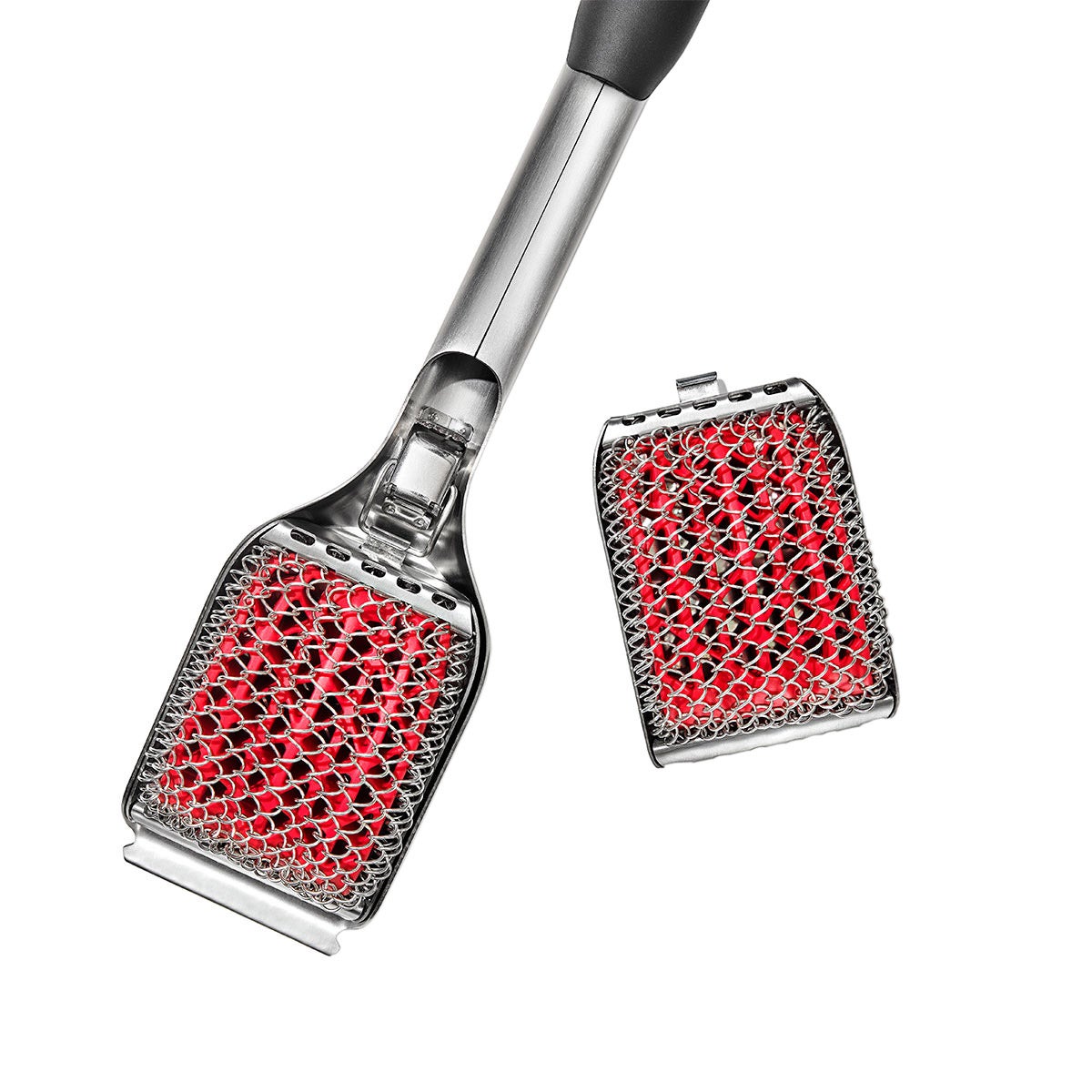 OXO SoftWorks Coiled Grill Brush with Replaceable Head
