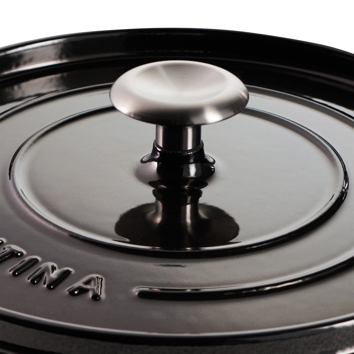 Tramontina 4-quart & 6-quart Enameled Cast Iron Round Dutch Oven, 2-pack, Black
