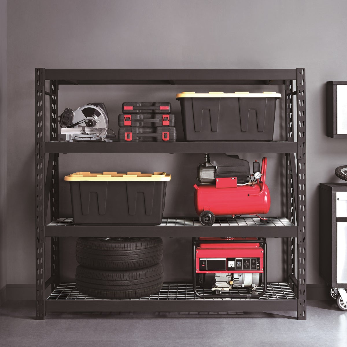 Gorilla Rack Industrial Shelving, 77” x 24” x 72" - Retail $280