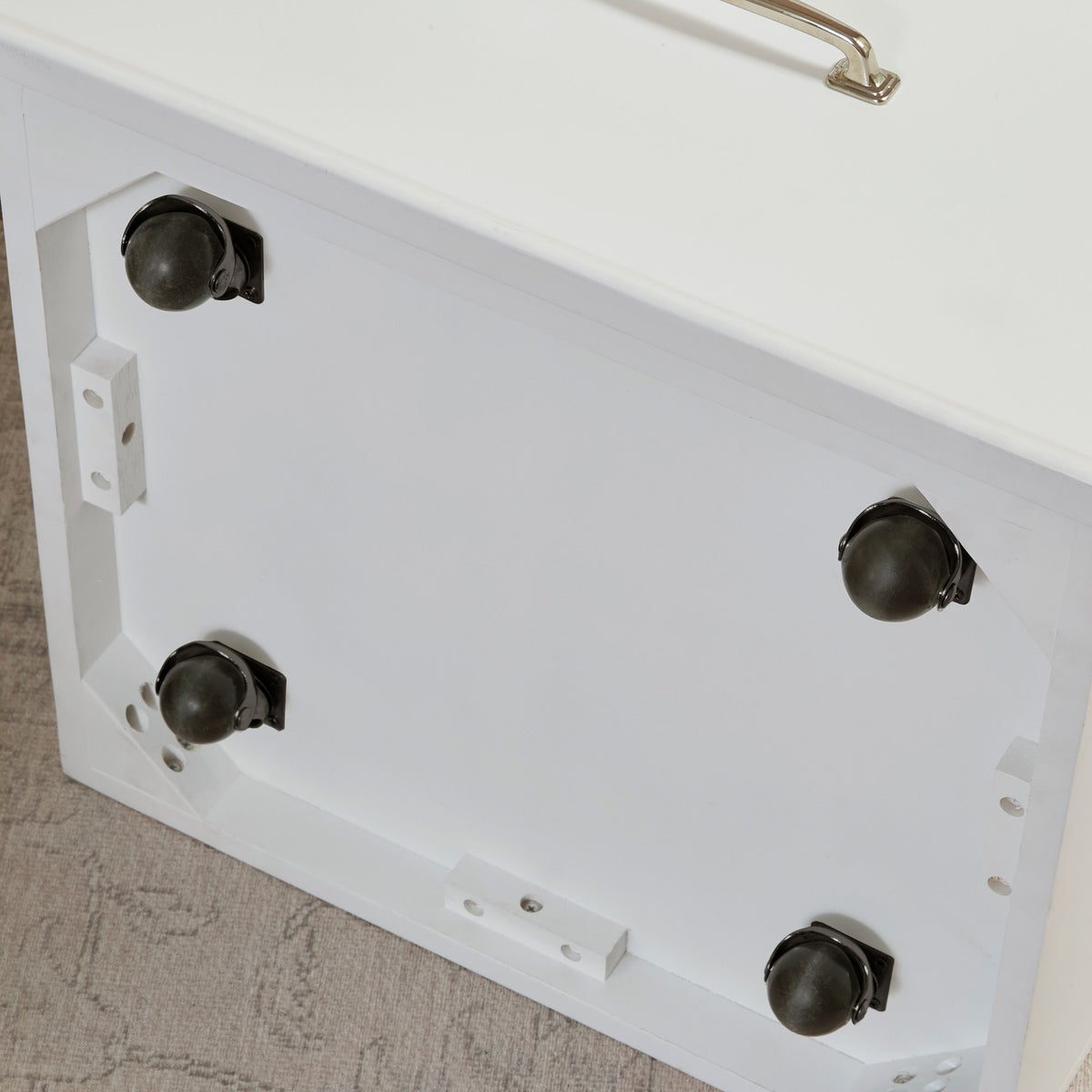 Odessa Lift-top Vanity with LED Lighted Mirror