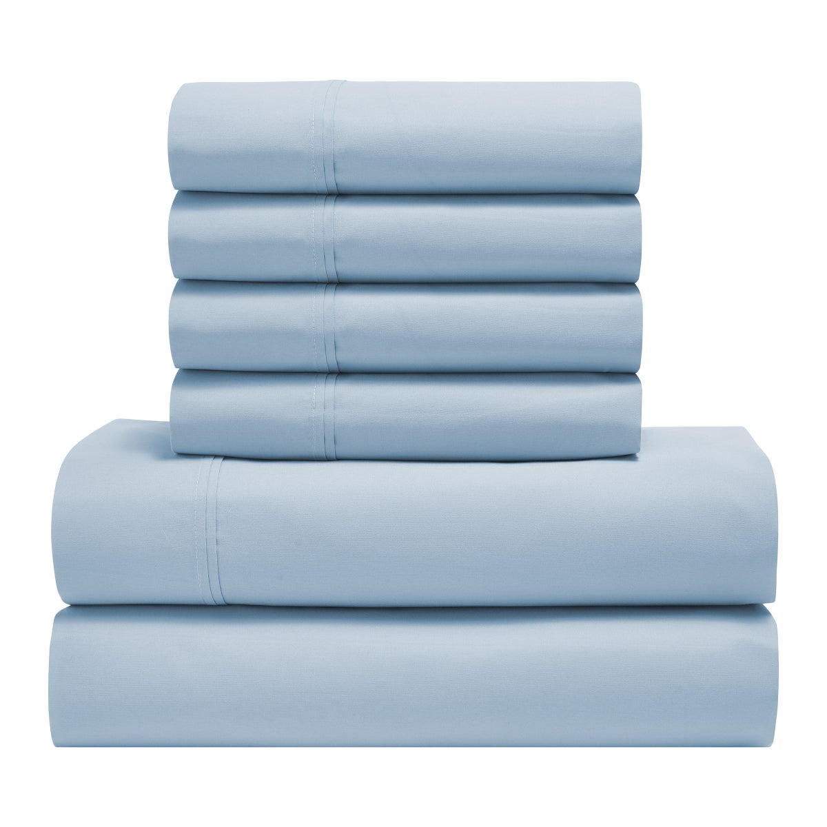 TheraLuxe by Therapedic 300 Thread Count 6-piece Peached Percale Sheet Set