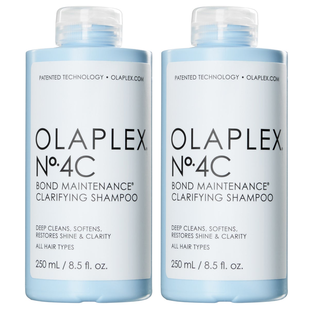 Olaplex No. 4C Bond Maintenance Clarifying Shampoo, 8.5 fl oz, 2-pack