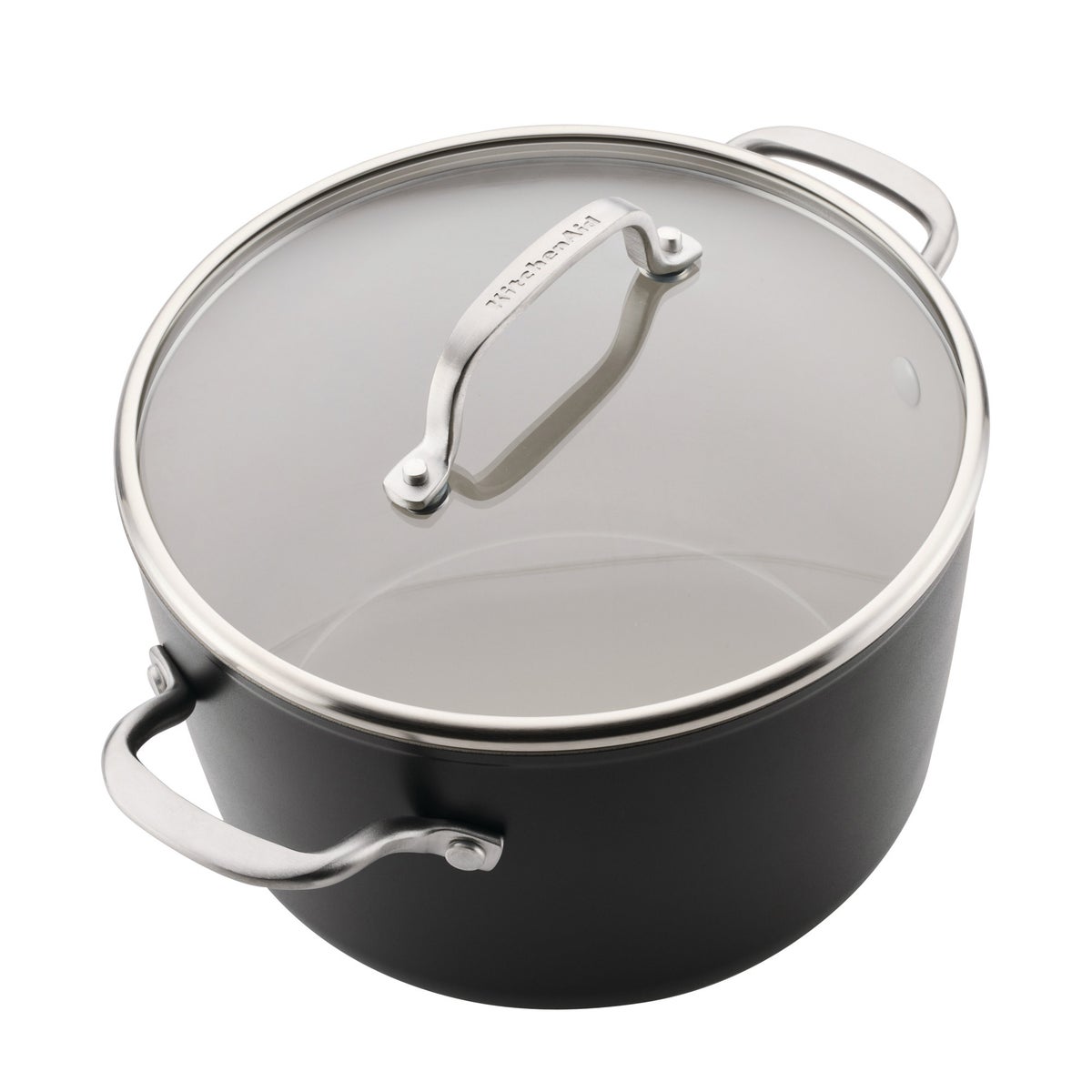 KitchenAid Hard-Anodized Ceramic Induction Cookware Set, 11-piece