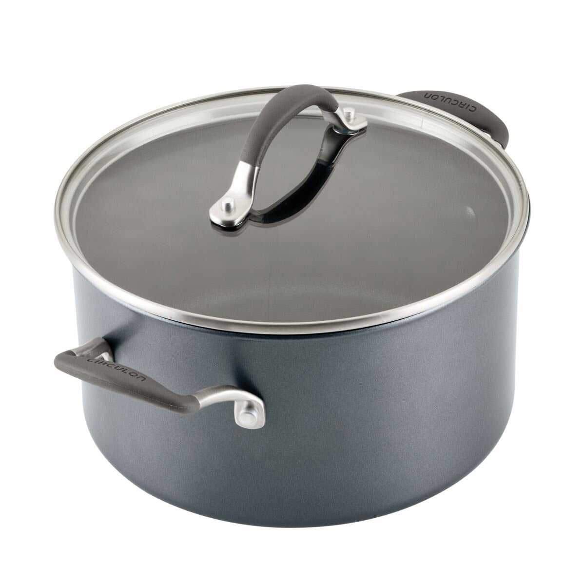 NEW - Circulon A1 Series with ScratchDefense Cookware Set, 12 Piece, Graphite