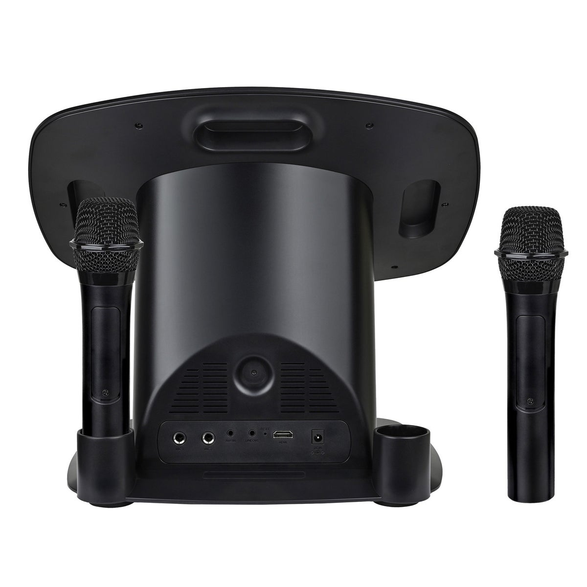 Singing Machine Ultimate Karaoke Party System with Vocal Removal & Charging Mics