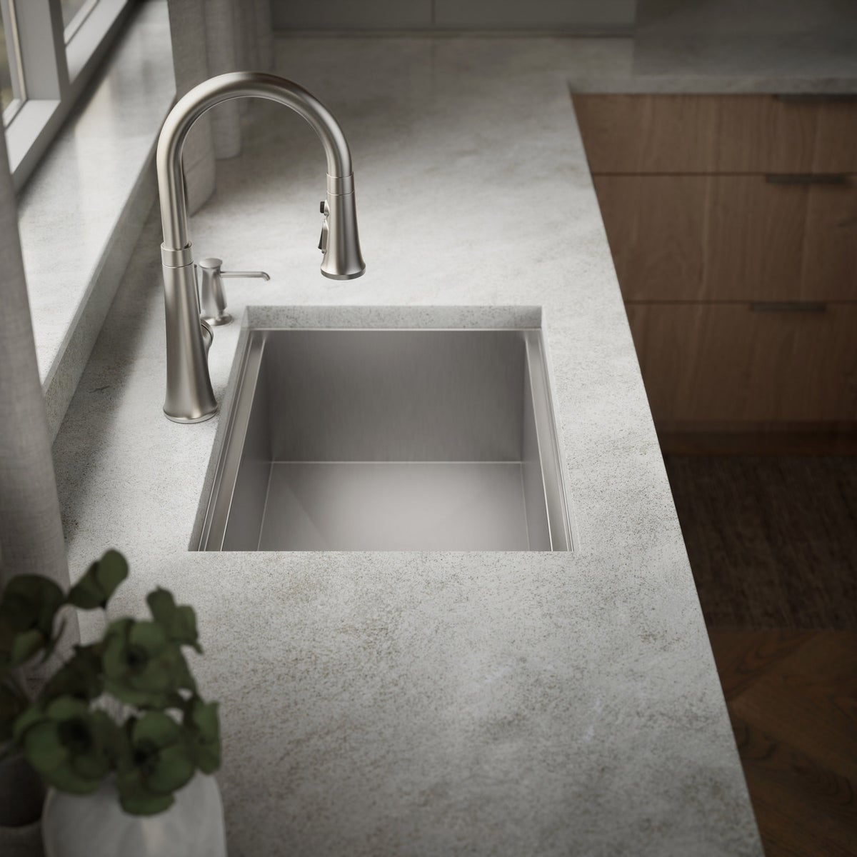 NEW - Kohler Lyric Dual Mount Workstation Kitchen Sink Kit