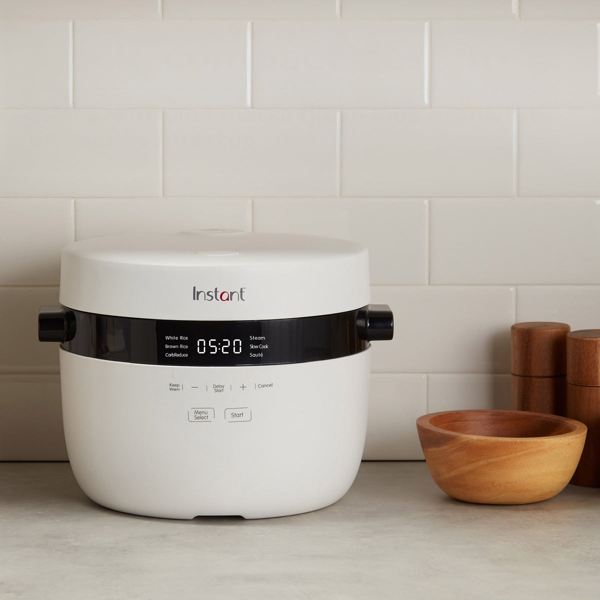 NEW - Instant Pot 12 Cup Rice and Grain Cooker with Carb Reducing Technology