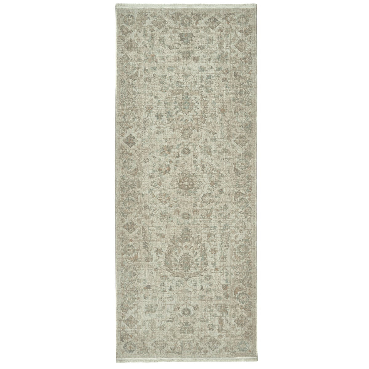 Berkshire Area Rug Collection, Darana Cream, Rug Size: 31 in. x 84 in.