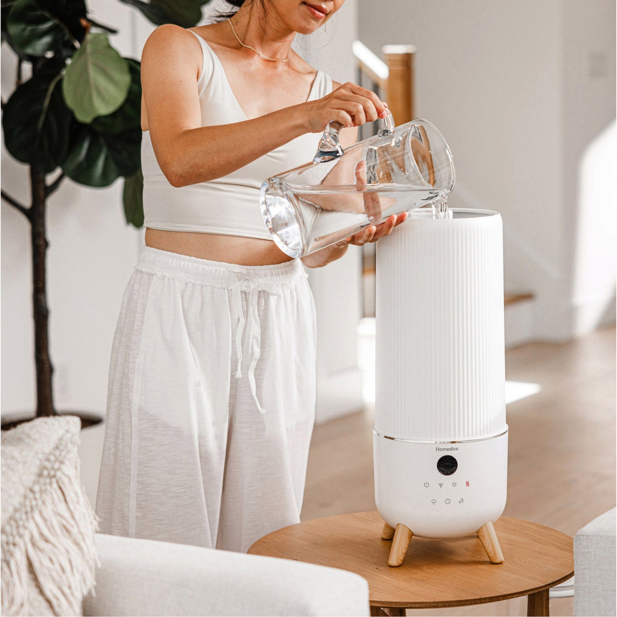Homedics Warm and Cool Mist UV-C Ultrasonic 2G Humidifier