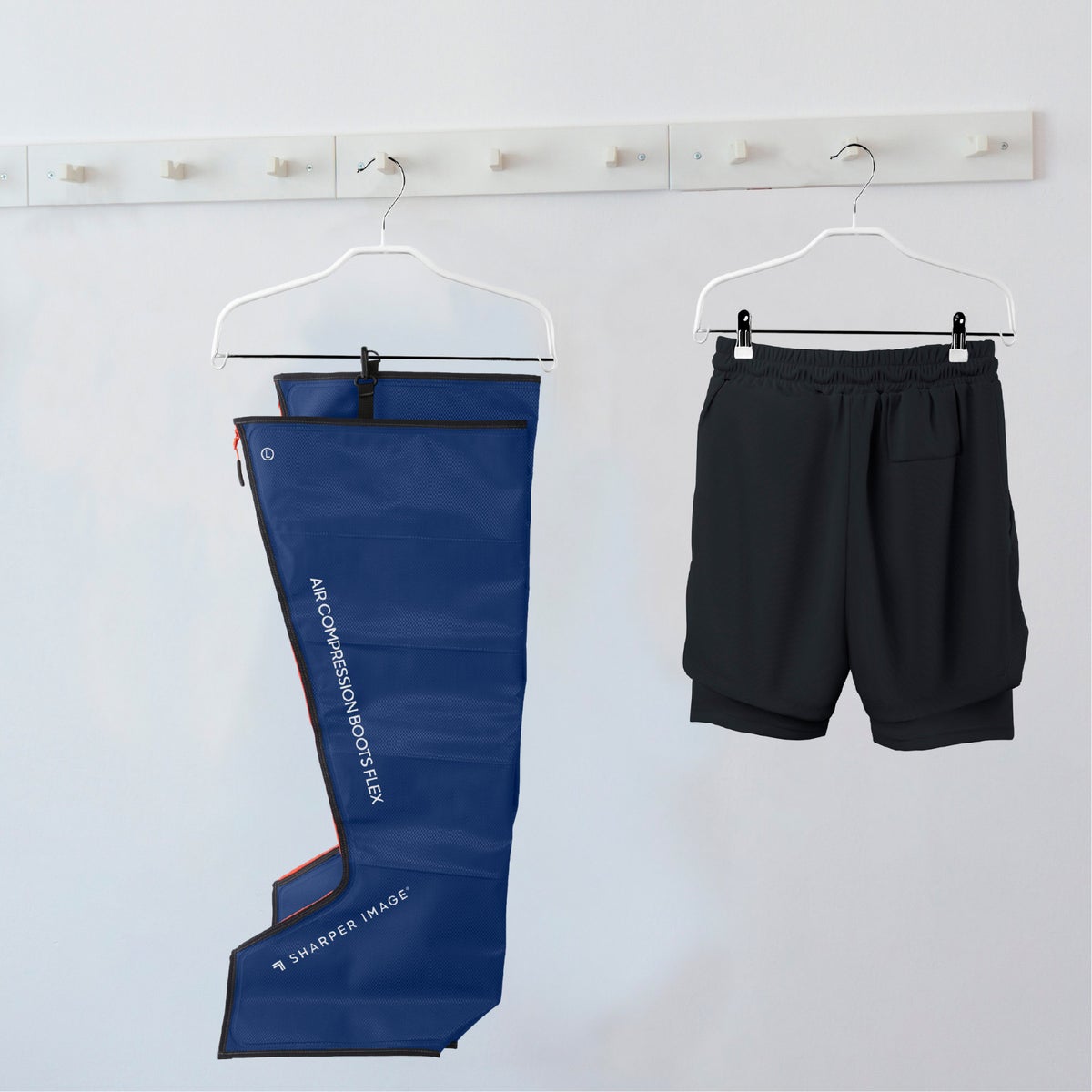 Sharper Image Air Compression Boots Flex Leg Recovery System